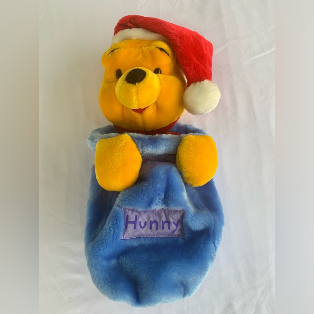 Vintage Winnie the Pooh holiday stocking